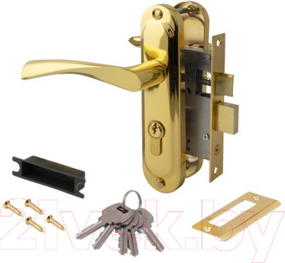 Изображение товара Замок врезной Avers 0823/60-G (золото)
