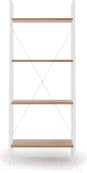Изображение товара Стеллаж Halmar Narvik REG2 (белый/дуб сонома)