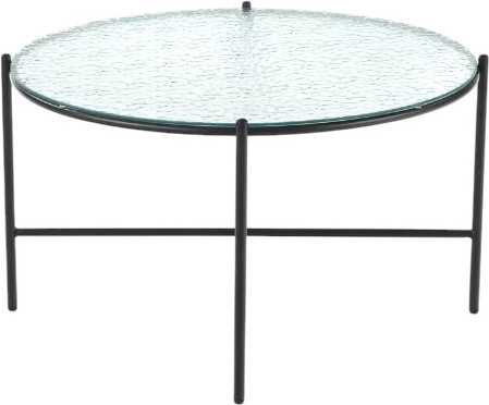 Изображение товара Журнальный столик Halmar Rosalia (бесцветный/черный)