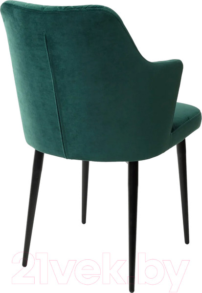 Изображение товара Стул M-City Herman / 461MC03521 (зеленый 19 велюр/черный)