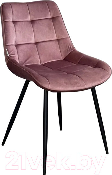 Изображение товара Стул M-City Miami / 628M04299 (G062-23 пепел розы велюр/черный)