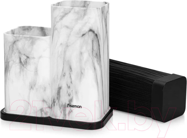 Изображение товара Подставка для ножей Fissman 12874 (мрамор)