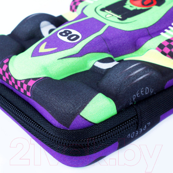 Изображение товара Пенал Darvish 3D Cars / DV-LS701-2 (фиолетовый)