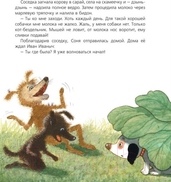 Изображение товара Художественная книга Росмэн Собачка Соня на даче (Усачев А.)