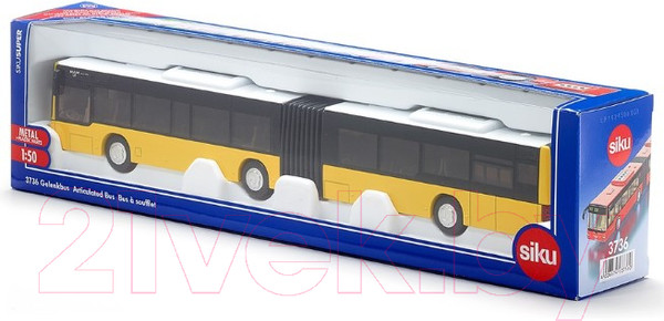 Изображение товара Автобус игрушечный Siku Гармошка MAN Lions City / 3736