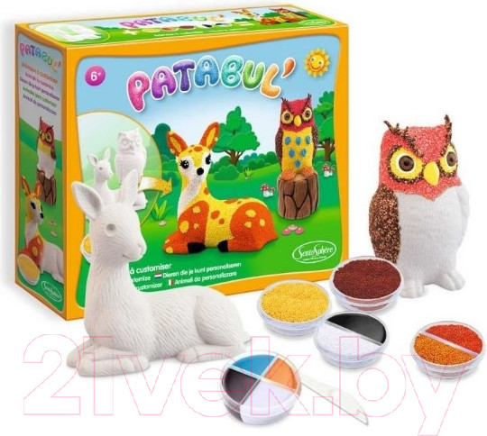 Изображение товара Набор для творчества SentoSphere Патабул. Лесные животные / 8004
