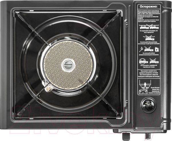 Изображение товара Плита туристическая Coyote MS-2500C (черный полуглянцевый)