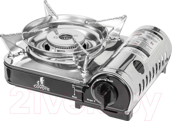 Изображение товара Плита туристическая Coyote MS-8000S (черный глянцевый)