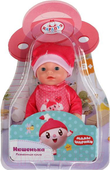Изображение товара Пупс Карапуз Малышарики / Y12BB-NUSHA-BL-RU