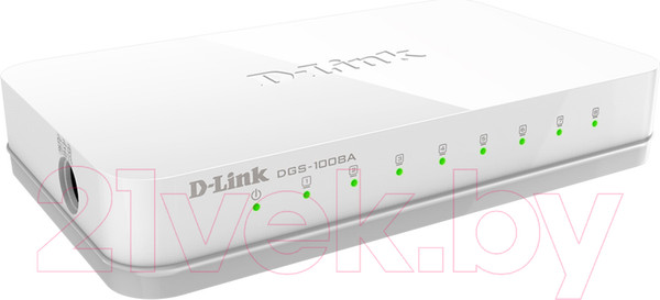 Изображение товара Коммутатор D-Link DGS-1008A/F1A