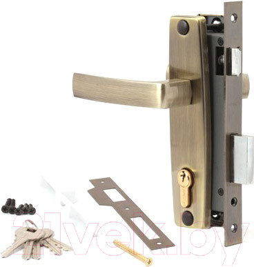 Изображение товара Замок врезной Apecs 1330/60-АВ (бронза)