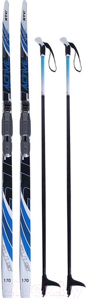 Изображение товара Комплект беговых лыж STC Step SNS WD (RE) автомат 160/120