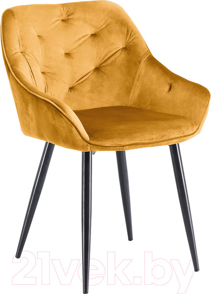 Изображение товара Стул Halmar K487 (горчичный/черный)