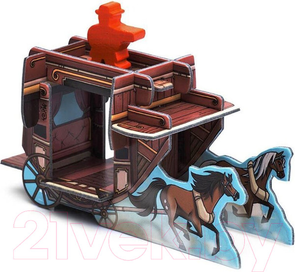 Изображение товара Дополнение к настольной игре Стиль Жизни Кольт экспресс. Лошади и дилижанс / УТ100029470