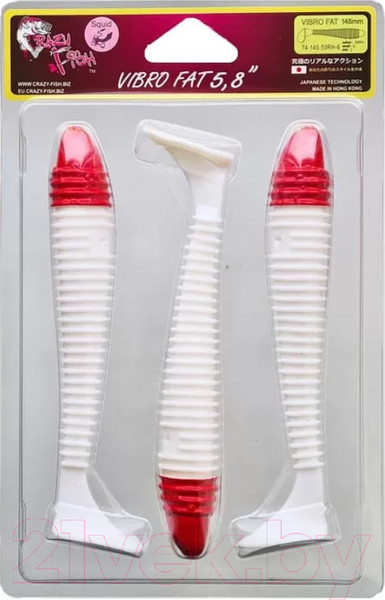 Изображение товара Мягкая приманка Crazy Fish Vibro Fat 5.8 / 74-145-59RH-6