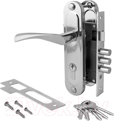 Изображение товара Замок врезной Apecs 1023/60-CR (хром)