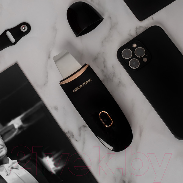 Изображение товара Аппарат для чистки лица Gezatone Bio Sonic 1007 + Гель для лица Ультраклин сенс 30мл / 1301315M