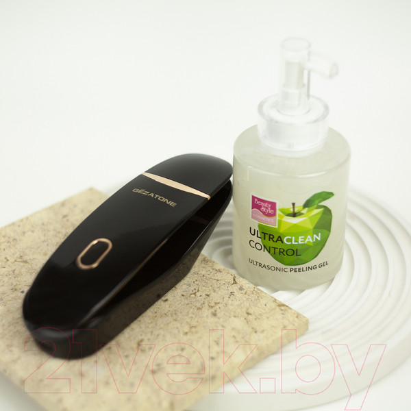 Изображение товара Аппарат для чистки лица Gezatone Bio Sonic 1007 + Гель для лица Ультраклин сенс 30мл / 1301315M