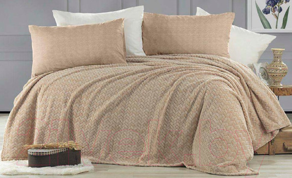 Изображение товара Плед Karven Super Soft Benzia Евро 200x220 / Р 944 (бежевый)