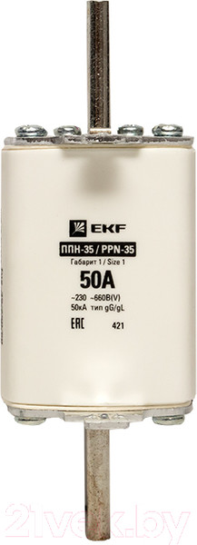 Изображение товара Предохранитель плавкий EKF Fus-35/250/50