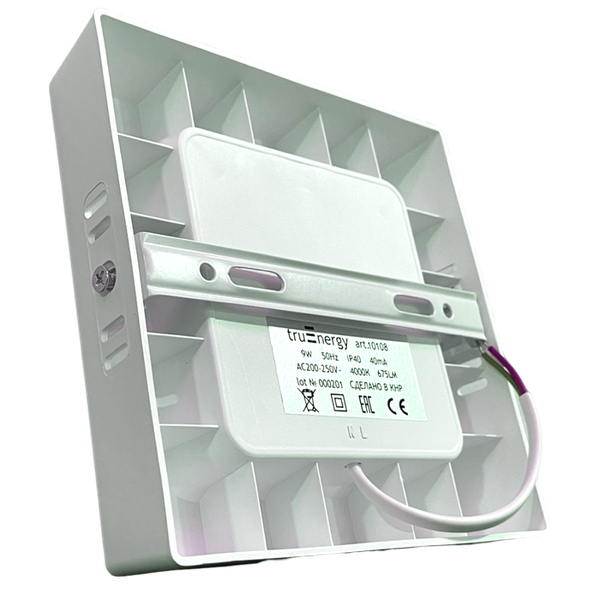 Изображение товара Потолочный светильник Truenergy 9W 4000K 10108