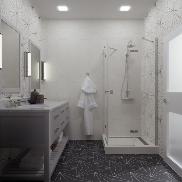 Изображение товара Душевой уголок Triton Дельта-Хром 90x90 (без поддона)