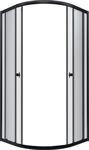 Изображение товара Душевой уголок Triton Альфа-Блэк 90x90 (без поддона)