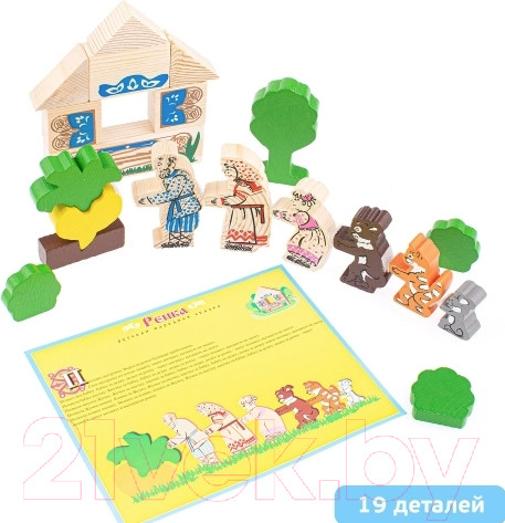 Изображение товара Развивающая игра Томик Сказки. Репка / 4534-7