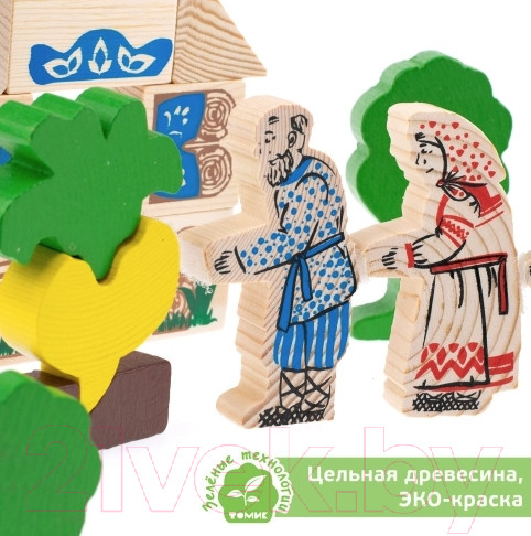 Изображение товара Развивающая игра Томик Сказки. Репка / 4534-7