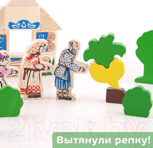 Изображение товара Развивающая игра Томик Сказки. Репка / 4534-7