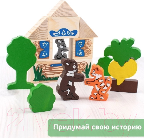 Изображение товара Развивающая игра Томик Сказки. Репка / 4534-7