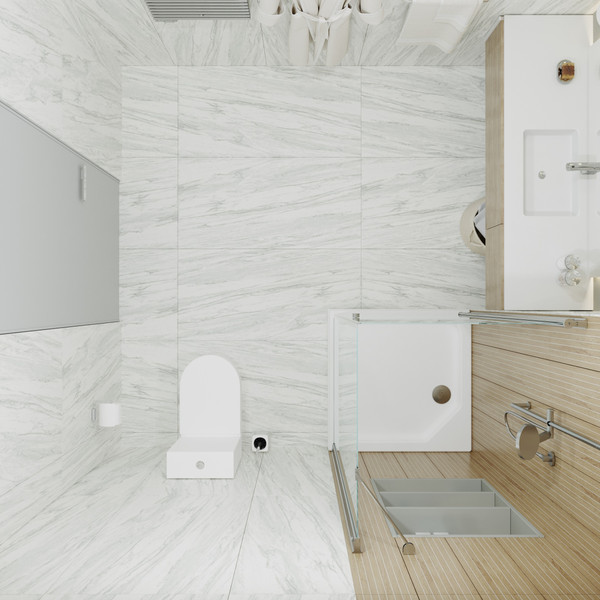 Изображение товара Душевой уголок Triton Форта-Хром 90x90 (с поддоном)