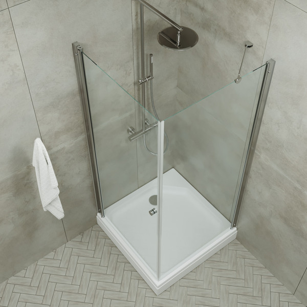 Изображение товара Душевой уголок Triton Форта-Хром 90x90 (с поддоном)
