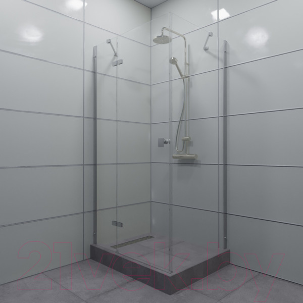 Изображение товара Душевой уголок Triton Брава 120x80 (без поддона)