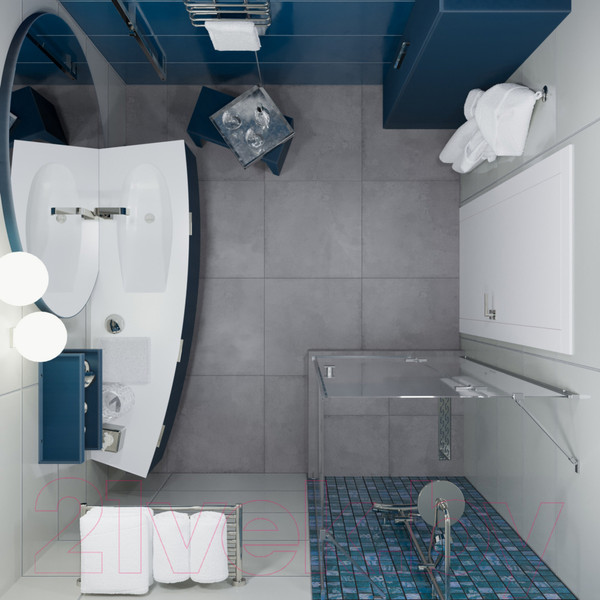 Изображение товара Душевой уголок Triton Брава 120x80 (без поддона)