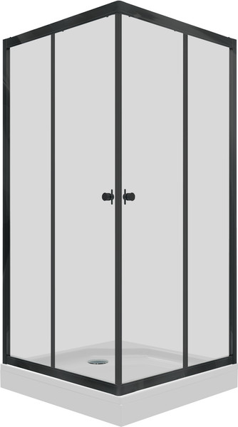 Изображение товара Душевой уголок Triton Вента-Блэк 100x100 (с поддоном)