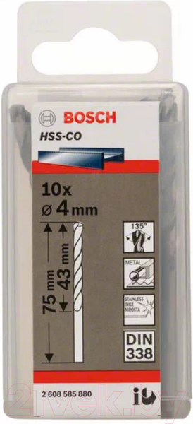 Изображение товара Набор сверл Bosch 2.608.585.880