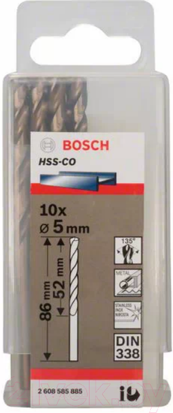 Изображение товара Набор сверл Bosch 2.608.585.885