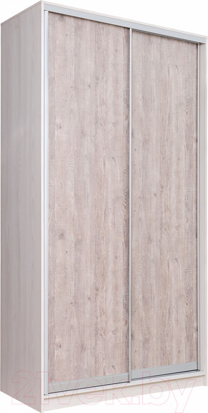 Изображение товара Шкаф-купе Рэйгрупп 120 YSX Elgon РГ-06.03 (ясень снежный/сосна/хром)