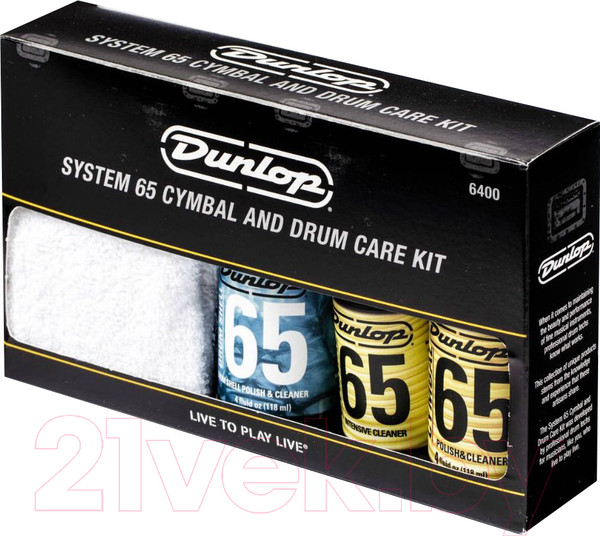 Изображение товара Набор средств для ухода за ударными Dunlop Manufacturing 6400