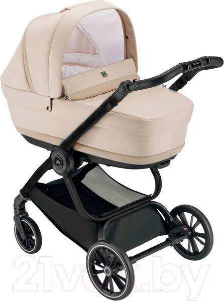 Изображение товара Детская универсальная коляска Cam Milano 2 в 1 / KMPLART978-T554-1 (бежевый меланж)
