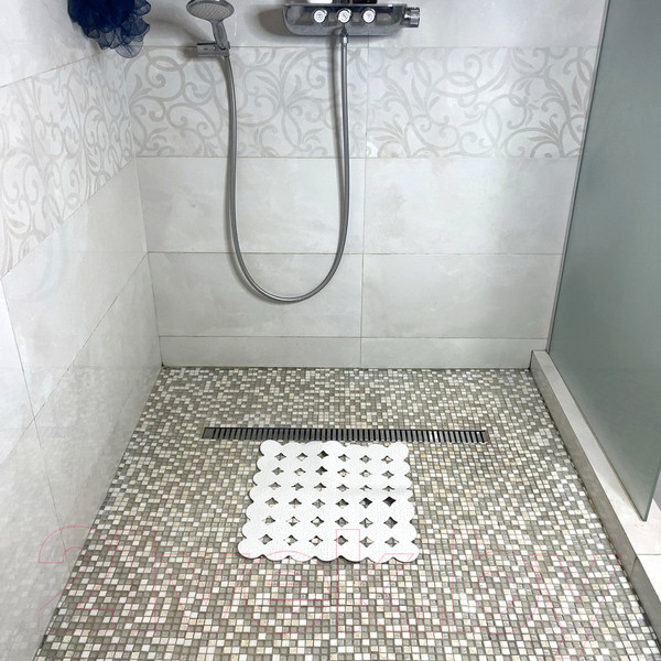 Изображение товара Коврик для ванной Мультидом ПТ72-63 (белый)