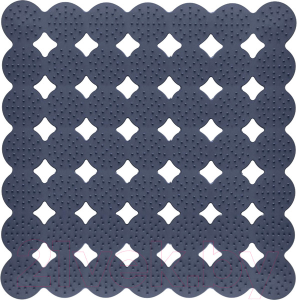 Изображение товара Коврик для ванной Мультидом ПТ72-65 (темно-серый)