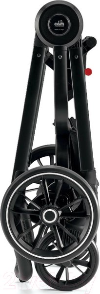 Изображение товара Детская универсальная коляска Cam Milano 2 в 1 / KMPLART978-T552 (синие полосы)