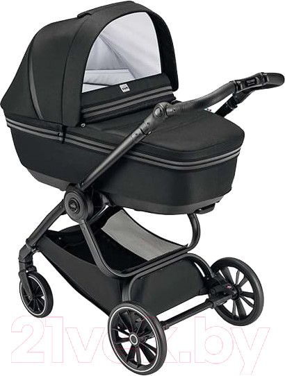 Изображение товара Детская универсальная коляска Cam Milano 2 в 1 / KMPLART978-T559 (темно-серые полосы)