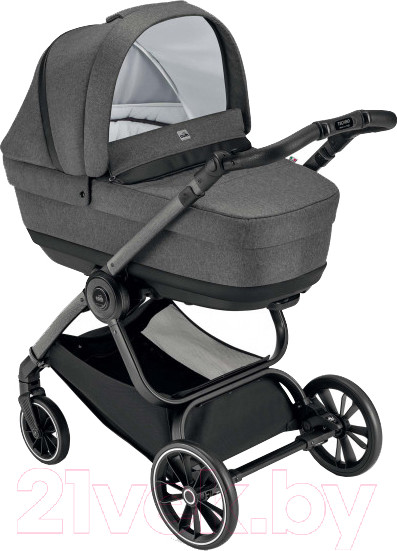 Изображение товара Детская универсальная коляска Cam Milano 2 в 1 / KMPLART978-T556 (темно-серый меланж)
