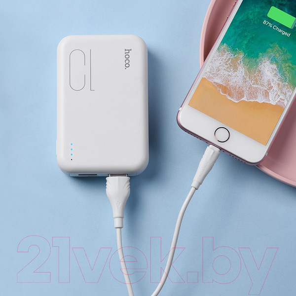 Изображение товара Кабель Borofone BX18 Lightning (3м, белый)