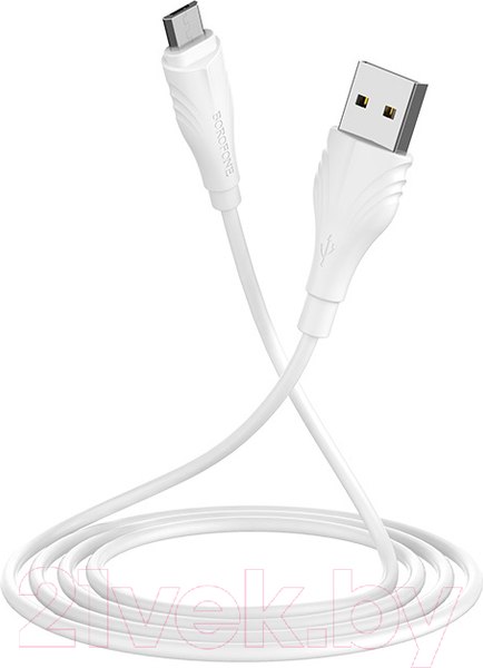 Изображение товара Кабель Borofone BX18 Micro (3м, белый)
