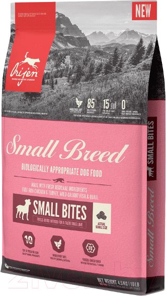 Изображение товара Сухой корм для собак Orijen Small Breed (4.5кг)