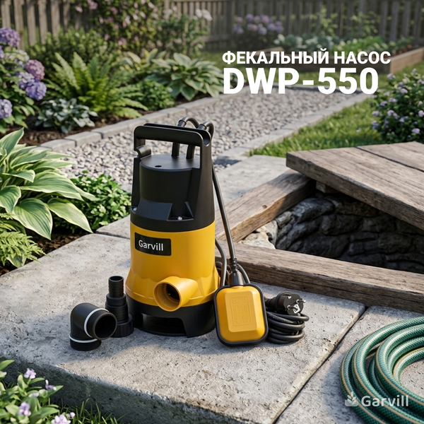 Изображение товара Фекальный насос Garvill DWP-550